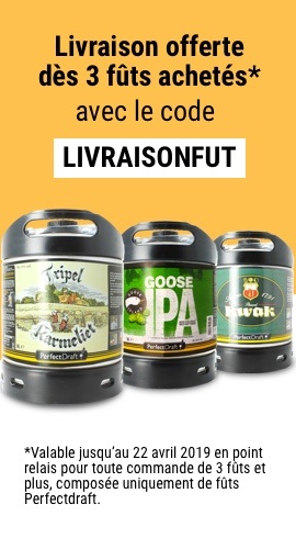 Livraison offerte sur les fûts