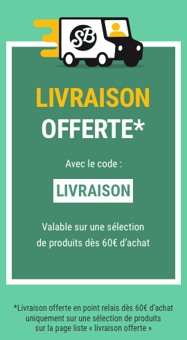 Livraison offerte dès 60€