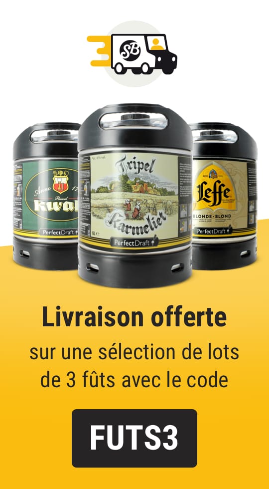 Livraison offerte lot de 3 fûts