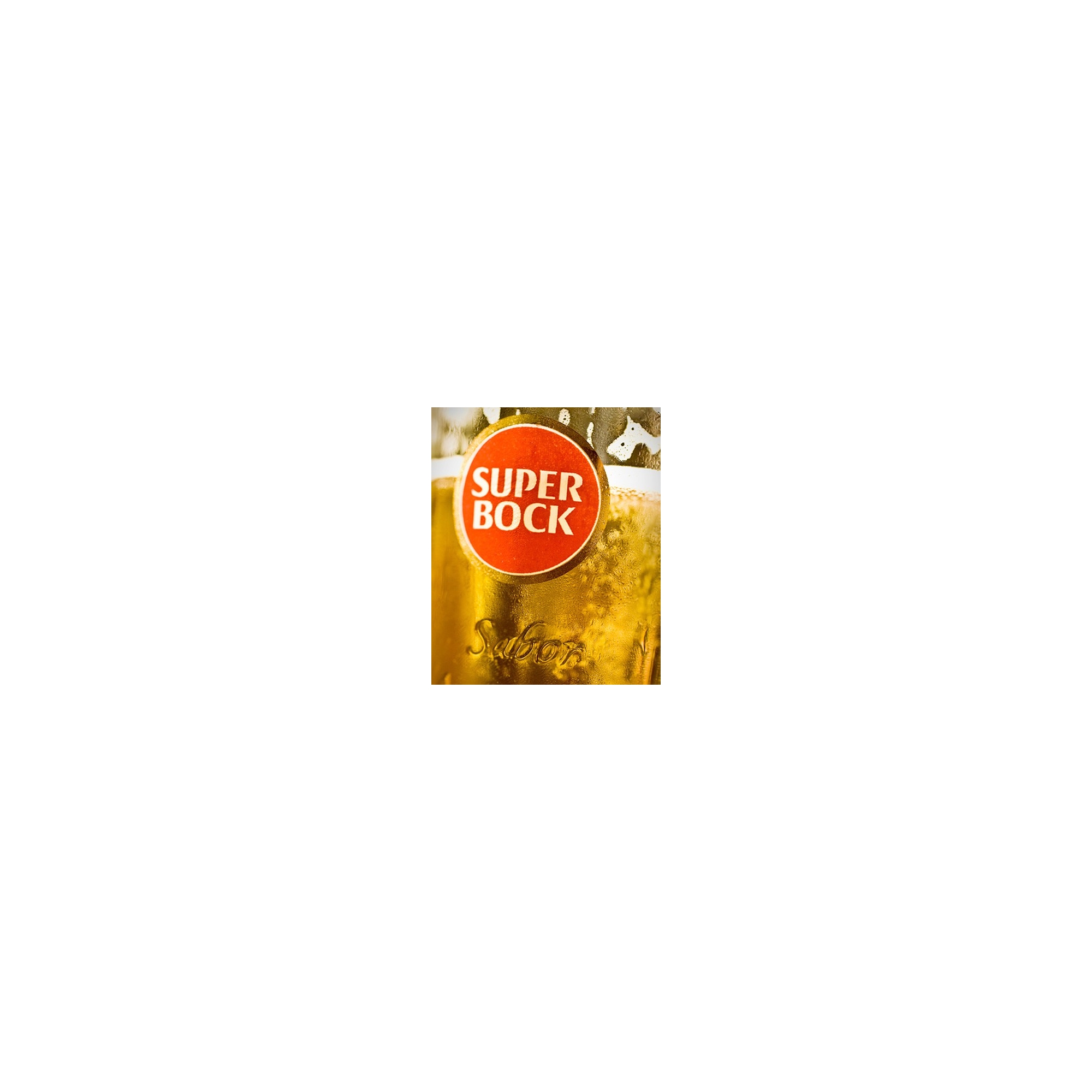 Bière SUPER BOCK (Brasserie Unicer) 33cl Bière PORTUGAISE Portugal, Wayne Rooney, festival rock