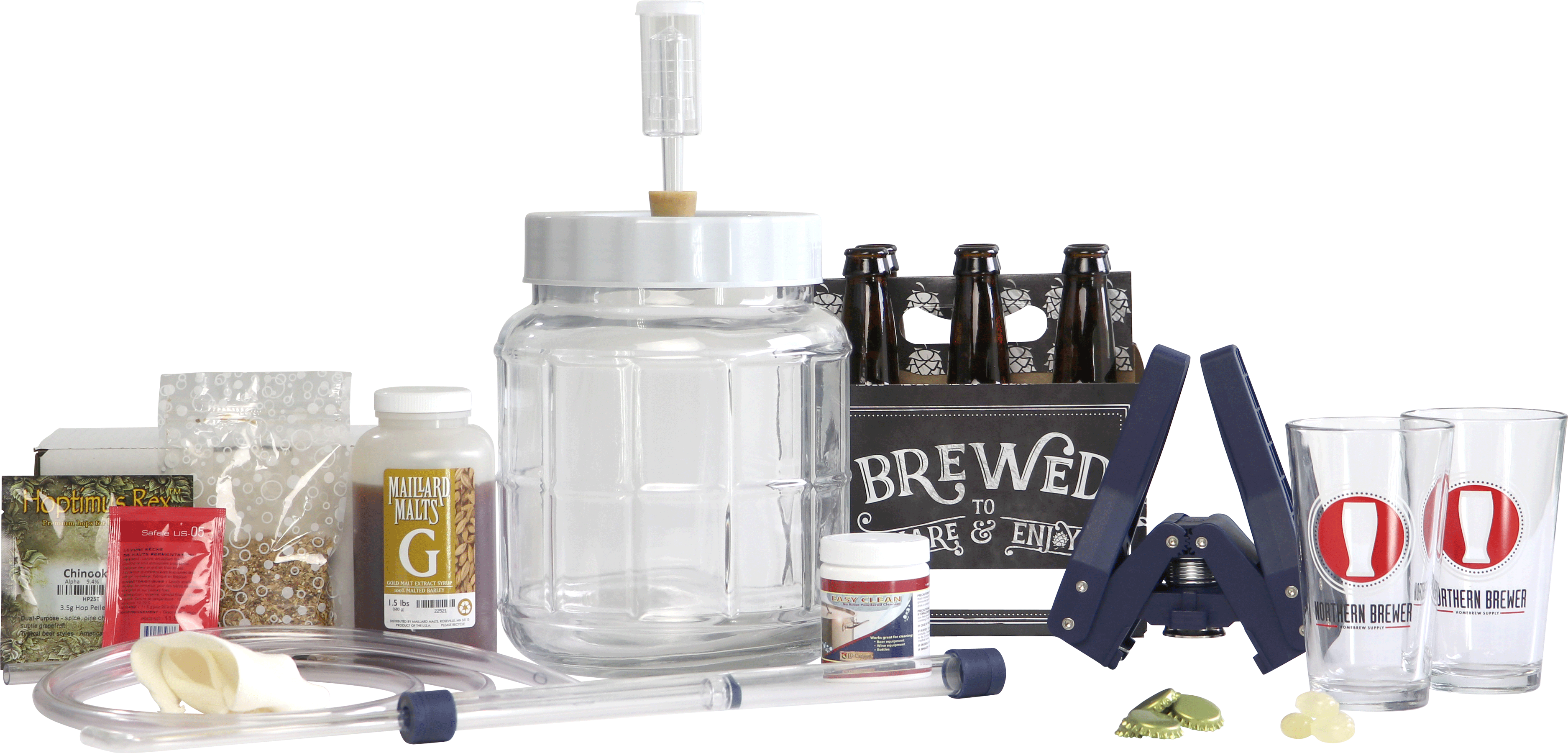 Northern Brewer Go Pro Small Batch Beer Brewing Kit Chinook IPA