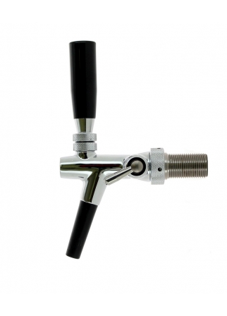 Robinet à bière avec compensateur sortie 35 mm Robinet à bière avec compensateur sortie 35 mm