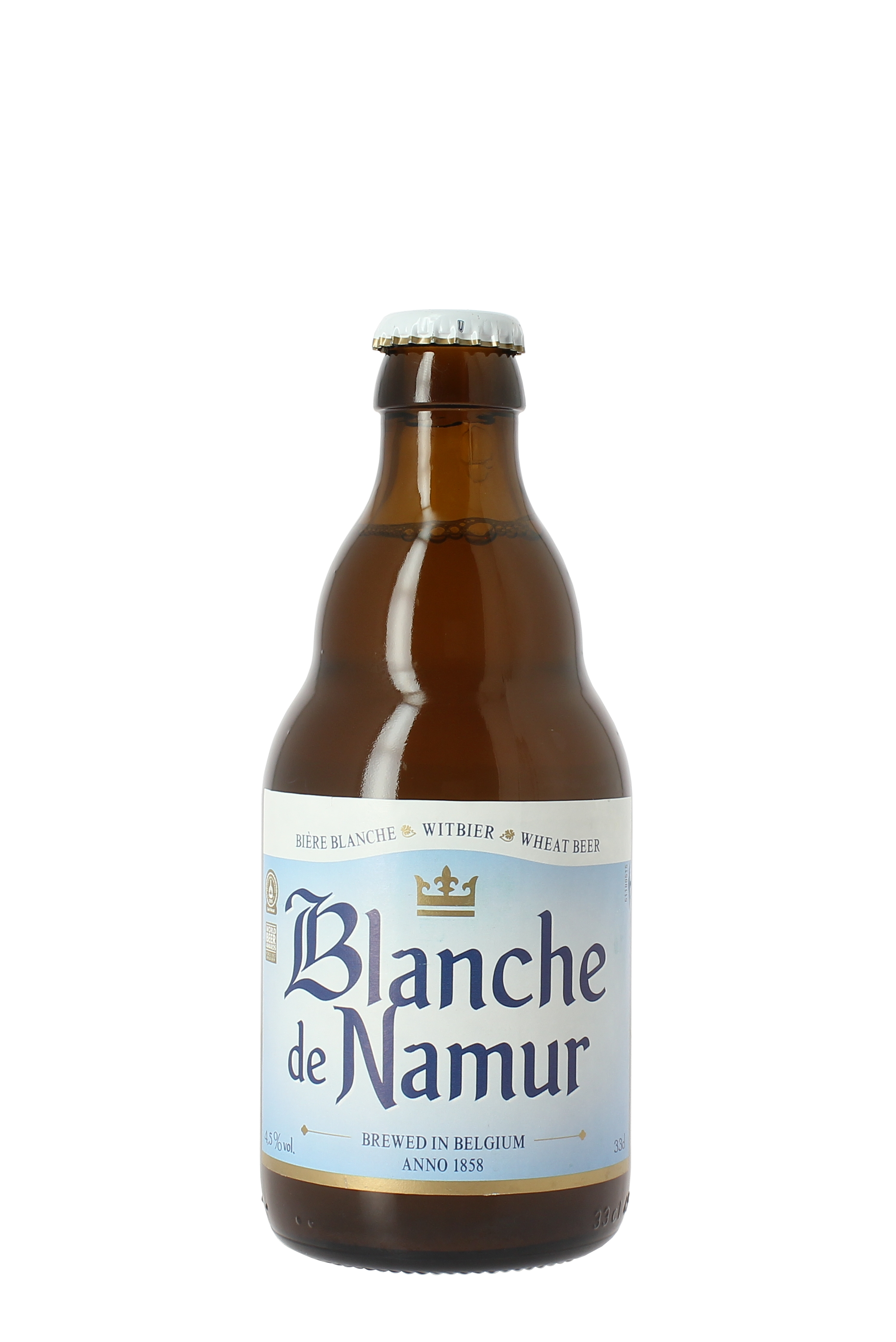La Blanche de Namur Bière Blanche de la Brasserie du Bocq