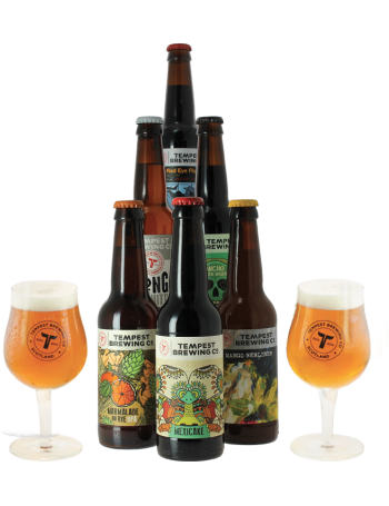 Pack Tempest 6 bières et 2 verres