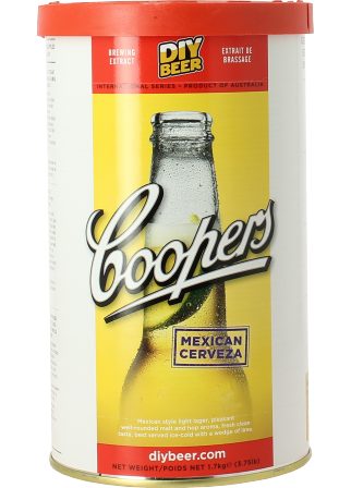 Kit à bière Coopers Mexican Cerveza Kit à bière Coopers Mexican Cerveza
