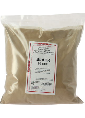 Extrait de malt poudre noir 1kg Extrait de malt poudre noir 1kg