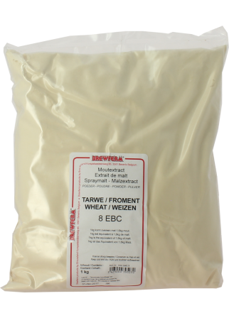 Extrait de malt poudre froment 1kg 8 EBC Extrait de malt poudre froment 1kg 8 EBC
