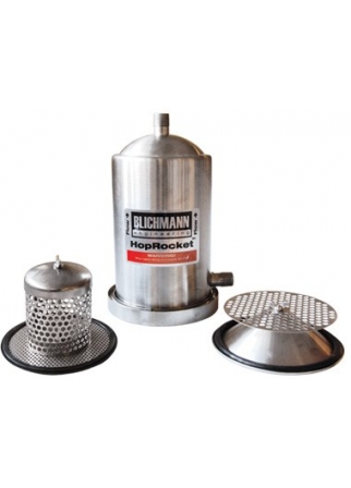 Filtre et infuseur à houblon Blichmann HopRocket en inox Filtre et infuseur à houblon Blichmann HopRocket en inox