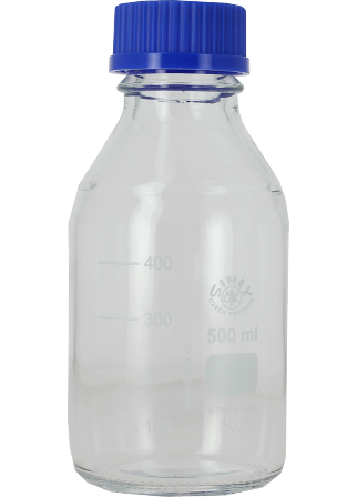 Bouteille pour levure avec bouchon 500 mL Bouteille pour levure avec bouchon 500 mL