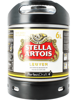 stella artois 6l perfectdraft keg stella christmas chalice