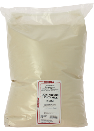 Extrait de malt poudre blond 5 kg 8 EBC Extrait de malt poudre blond 5 kg 8 EBC