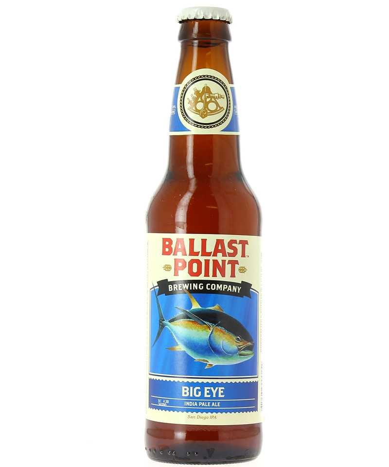 Bière Américaine Ballast Point Big Eye IPA, Californie, San Diego