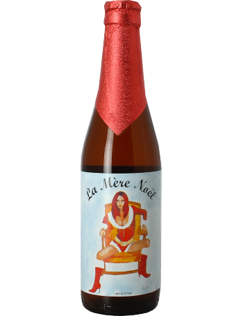 Bière la Mère Noel de la fameuse Brasserie Huyghe - Bière Belge