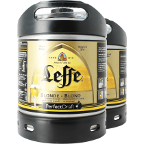 Pack 2 fûts 6L Leffe blonde