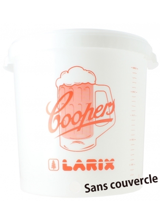 Seau 30 L gradué et troué en plastique alimentaire Seau 30 L gradué et troué en plastique alimentaire