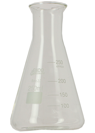 Erlenmeyer 250 mL gradué en pyrex Erlenmeyer 250 mL gradué en pyrex