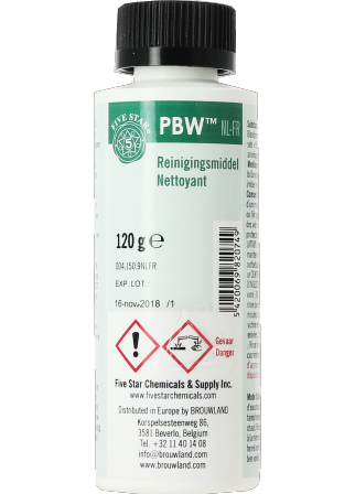 Nettoyant PBW Five Star 120g Nettoyant PBW Five Star 120g
