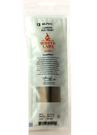 Levure liquide WLP013 London Ale - White Labs - PurePitch Levure liquide WLP013 London Ale - White Labs - PurePitch