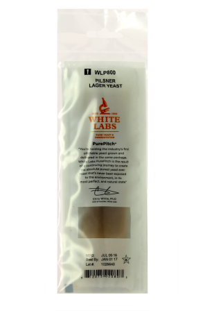 Levure liquide WLP800 Pilsner Lager - White Labs - PurePitch Levure liquide WLP800 Pilsner Lager - White Labs - PurePitch